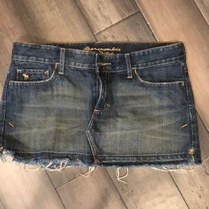 Abercrombie & Fitch Jean skirt